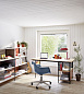 21302511 Eames Vitra Письменный стол разноцветный с березовой столешницей — фото 1