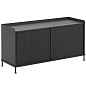 83689 Muuto Enfold Сервант 45x124 см, черный/антрацитовый — фото 1