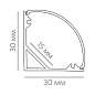 Угловой линейный светильник LINEAR 3030 U Led Technology — фото 1