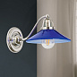 WA 2-640/1 chrom/363 kobalt Art Design Orion настенное бра с конусным отражателем — фото 2