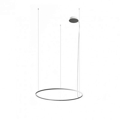 SPULA180LEDANXX Axolight U Light 180 SP LED круглая люстра антрацит