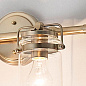 Brinley 15.75" 2 Light Vanity Light Champagne Bronze настенный светильник 45688CPZ Kichler — фото 1