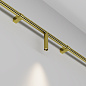 C102CL-3W3-6K-BS Maytoni Focus LED Светильник 3W 190лм Латунь — фото 2