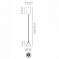 SPJM0132ORNELED Axolight Jewel SP Mono 01 LED дизайнерский подвес золотой; чёрный — фото 3