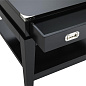 110027 Side Table Military black finish SIDE TABLES Eichholtz