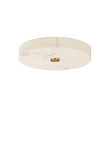 Triac Dimmable Brass Gold Steel, Aluminium & Imitated Alabaster LED 28 Watt 220-240 Volt 1952Lm IP20 3000K D:40 H:6 cm