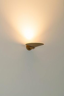 Настенный светильник Milan Iluminacion Pla 20, золотистый металлик