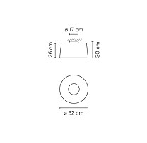 Tube,Ceiling White 2700K,DALI 1-10V PUSH