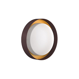 Platter Flos Outdoor Накладной потолочный или настенный светильник круглый коричневый f-o-1083
