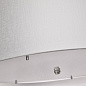 Потолочный светильник Fletcher Flush Elstead DL-FLETCHER30-7LT-IV-PC полированный хром и абажур цвета слоновой кости — фото 3