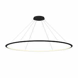 CD4C-00A9AZDU05 Leds C4 Circular подвесной светильник с кольцом черного цвета большого диаметра