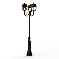 Avenue 2 N° 11; Clear glass E27 105W; Gold patina