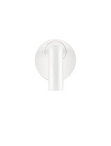 Sandy White Aluminium LED 3Watt 220-240Volt 179Lm IP20 3000K Switch On/Off D:7 W:6.3 H:8.5 cm
