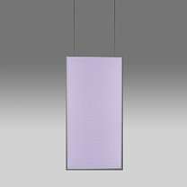 Discovery Space Rectangular, сатинированный алюминий, 2700 K, управление через приложение