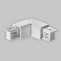 TRA005CL-31W-L Maytoni Accessories for tracks Trinity Комплектующие для систем освещения с токоведущими элементами Белый — фото 1