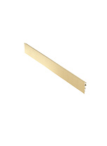 настенный линейный светильник длиной 150 см из золотистого алюминия