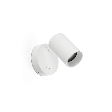 настенный светильник белый цилиндрический