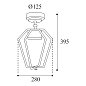 Подвесной светильник Gemstone Moretti Luce 3463.L10 — фото 1