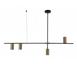 Люстра Kink Light Рия черный/бронза 07621-4,20