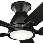 44" Arvada Fan Satin Black люстра-вентилятор 330090SBK Kichler — фото 2