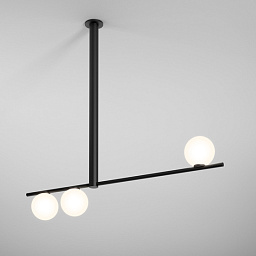 FB0315 AQForm Flying Ball подвесной светильник с двумя сферическими плафонами на перекладине