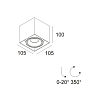 100087 9038 B-B Delta Light GRID Потолочный светильник Mini On 150 Soft — фото 1