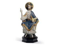 1001969 Lladro Romanesque фарфоровая фигурка Христа с распростёртыми руками
