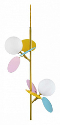 10008/2P mult Loft It Matisse подвесной светильник с разноцветными декоративными элементами и шаром