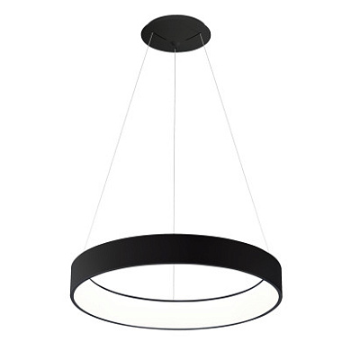C3450470N ACB Dilga SP 90 LED люстра кольцевой формы опаловый; чёрный