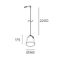 71-8490-DN-DN Leds C4 Napa Small for Deltatrack