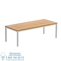 СТОЛ TABOELA 240X100CM БЕЛЫЙ С СТОЛЕШНИЦОЙ ИЗ ТИКА Royal Botania