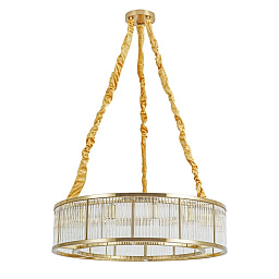 A1065SP-12PB Arte Lamp ANETTA подвесной светильник с кольцевой композицией из рифлёных элементов