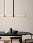 Подвесной светильник Heathfield Esme Double Stem PD-ESME-BBRZ-FRCR-P02-STD — фото 2