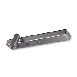 336770 Ideal lux Bonne nuit настенный светильник никелевого цвета с цилиндрическим плафоном
