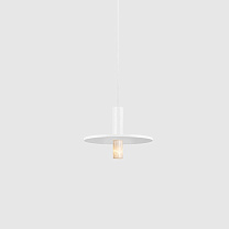 oran pendant kap stone in-nuit, small cylinder, white