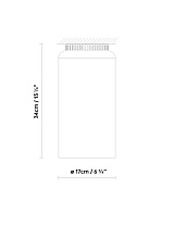 ASPEN C17B LED F 2,7; ASPEN C17B (E27) 2,7