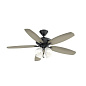 52" Renew Premier Fan Satin Black люстра-вентилятор 330162SBK Kichler — фото 6