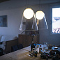 FN285007-3_15 Foscarini Satellight SP LED люстра из выдувного стекла белый; прозрачный — фото 1