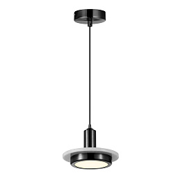 SL1212.403.01 ST-Luce Oltarno подвесной светильник с металлическим корпусом и декоративным ободом