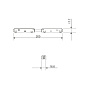 Прямой коннектор Slim Magnetic Elektrostandard a057211 — фото 2