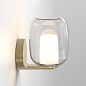 Настенный светильник Astro Lighting Aquina матовый брашированный латунь — фото 3