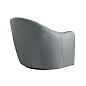 8142 Delfino Chair Anchor Grey Leather Swivel Arteriors мягкое сиденье — фото 2