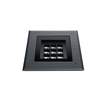 Zip квадратный Comfort черный 4000 K 14.7 Вт