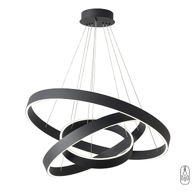 Люстра Crystal Lux TRON SP158W LED BLACK
