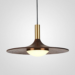 thea01 Imperiumloft Thea подвесной светильник с широким металлическим диском и направленным светом вниз