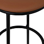 506097 Normann Copenhagen Circa Барный стул 75 см, коричневая кожа / ультракожа 41574 — фото 2