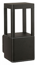 A2726AL-1BK Arte Lamp Pherkad фасадный светильник прямоугольной формы черного цвета
