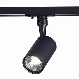 ST351.446.10.36 ST-Luce Beys трековый прожектор чёрного цвета с цилиндрическим корпусом для однофазного трека