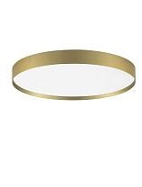 Triac Dimmable Brushed Gold Metal, Aluminium & Acrylic LED 48 Watt 220-240Volt 3724Lm IP20 2700 + 3000K Dip Switch D: 50 H: 8.5 cm
