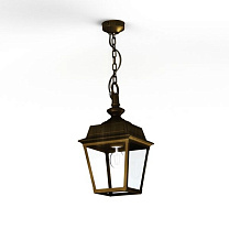 Place des Vosges 1 Tradition N° 1; Clear glass E27 105W; Gold patina